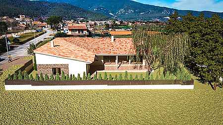 Magnifica casa aïllada de nova construcció, situada a Maià de Montcal. - 8